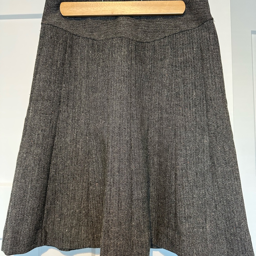 Banana Republic Charcoal A-Line Skirt